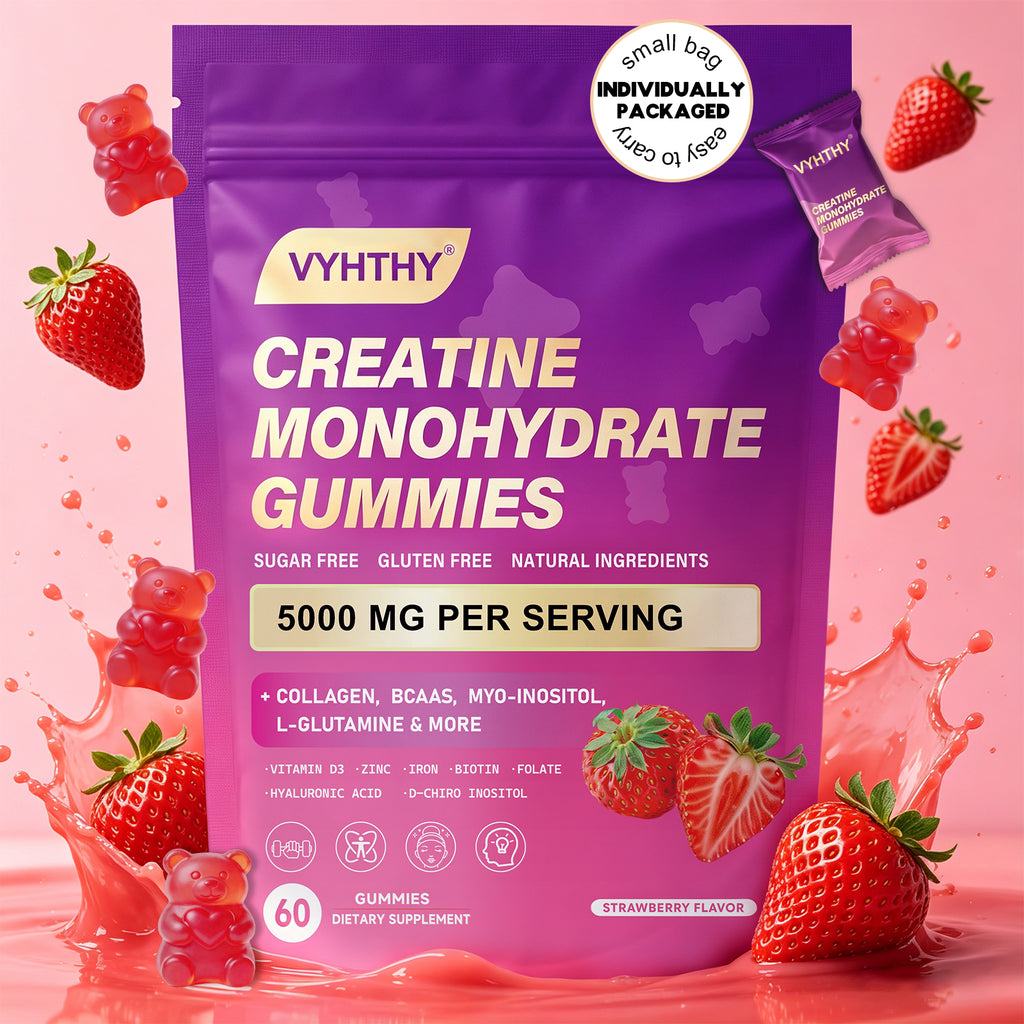 Vyhthy CurveBoost Creatine Monohydrate Gummies - 60 Gummies