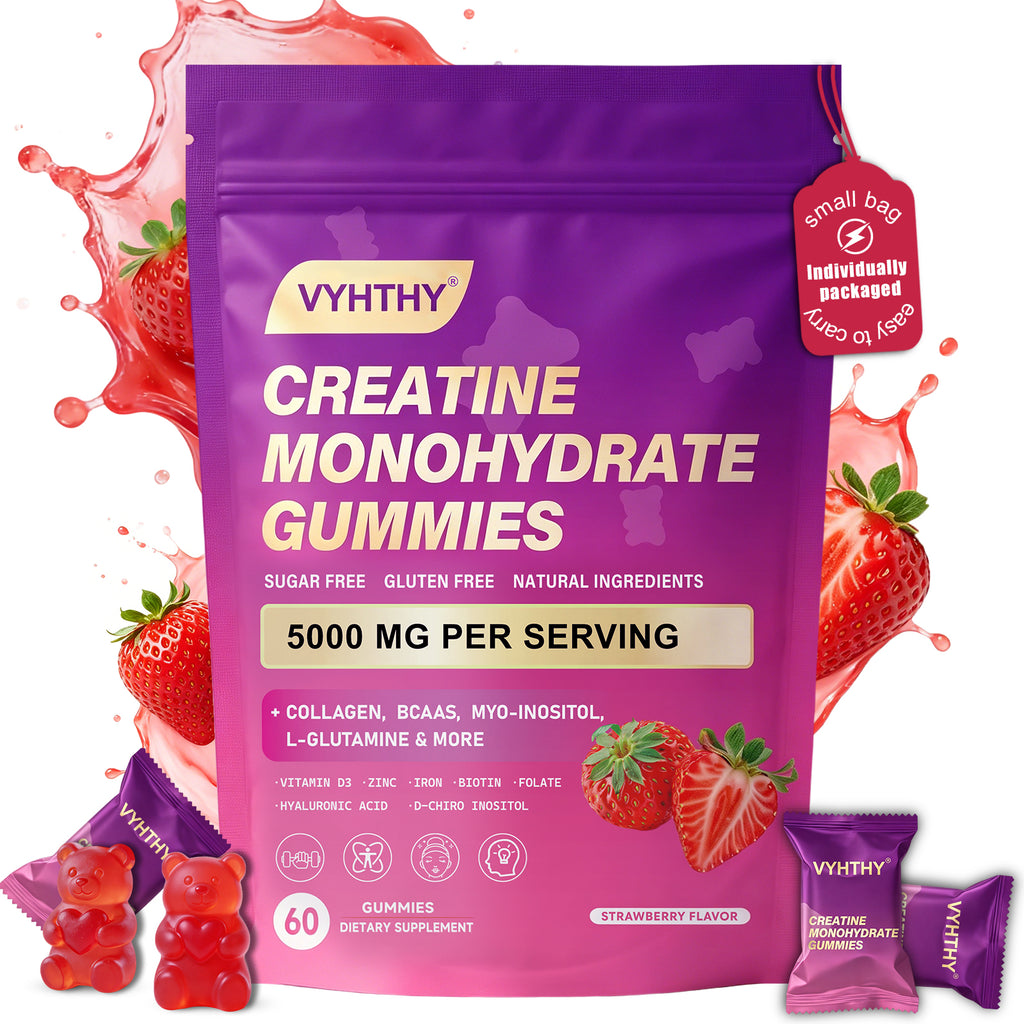 Vyhthy CurveBoost Creatine Monohydrate Gummies - 60 Gummies