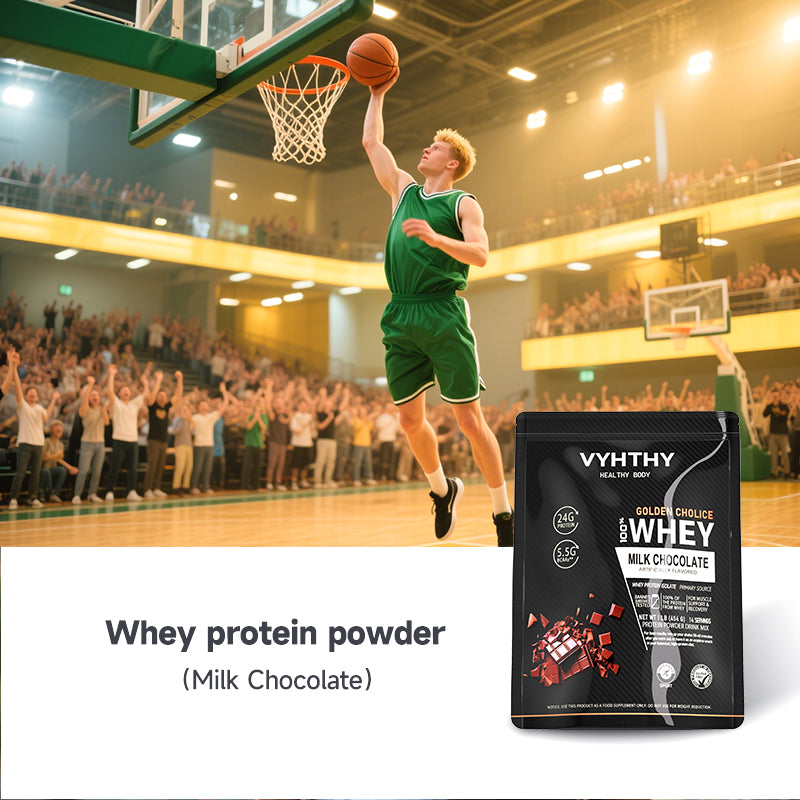 VYHTHY Titan Power 100% Whey Protein Powder - Chocolate Milkshake - 2lb