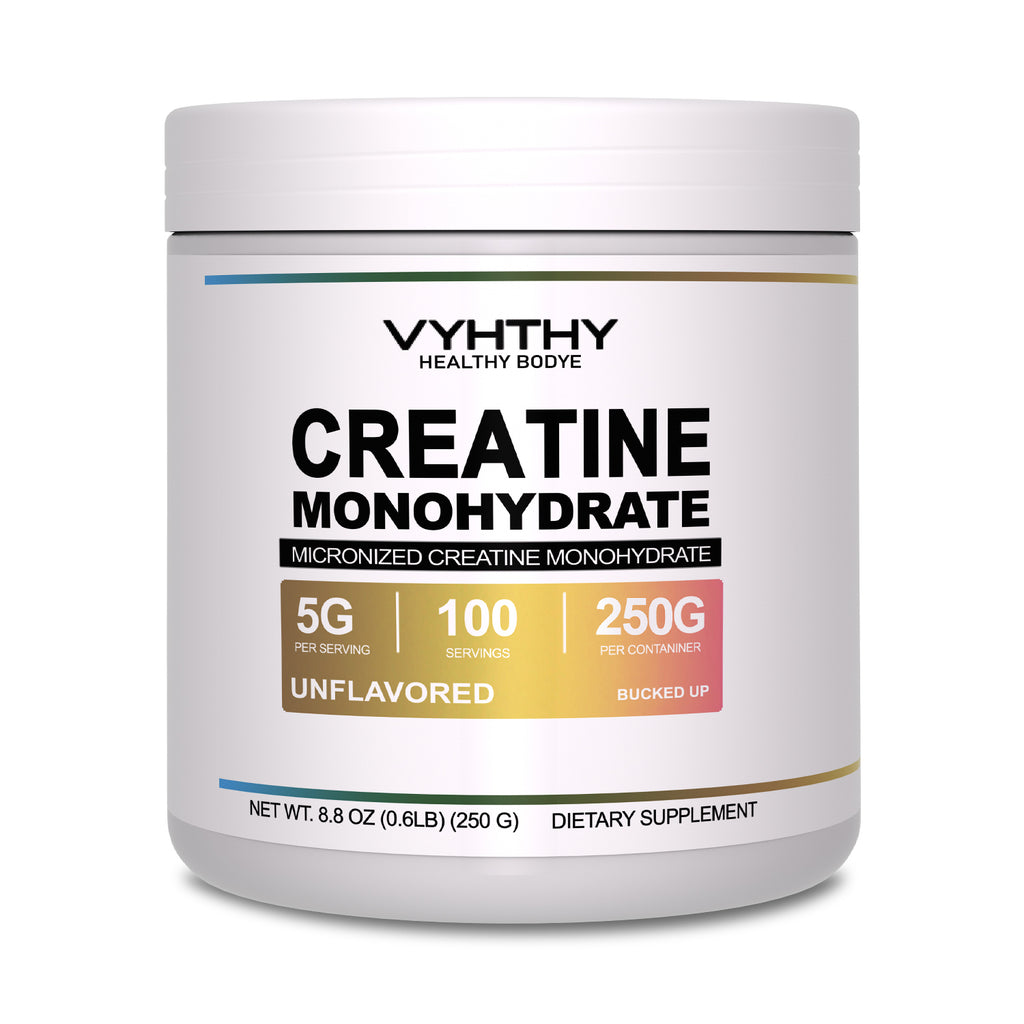 VYHTHY Creatine Monohydrate Powder - Unflavored - 250g