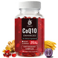 VYHTHY High Absorption Ubiquinone CoQ10 500mg Complex Supplement with Bergamot, Trans-Resveratrol, Turmeric Extract | GMP Certified Heart & Cellular Energy Support, 120 Softgels No Artificial Ingredients
