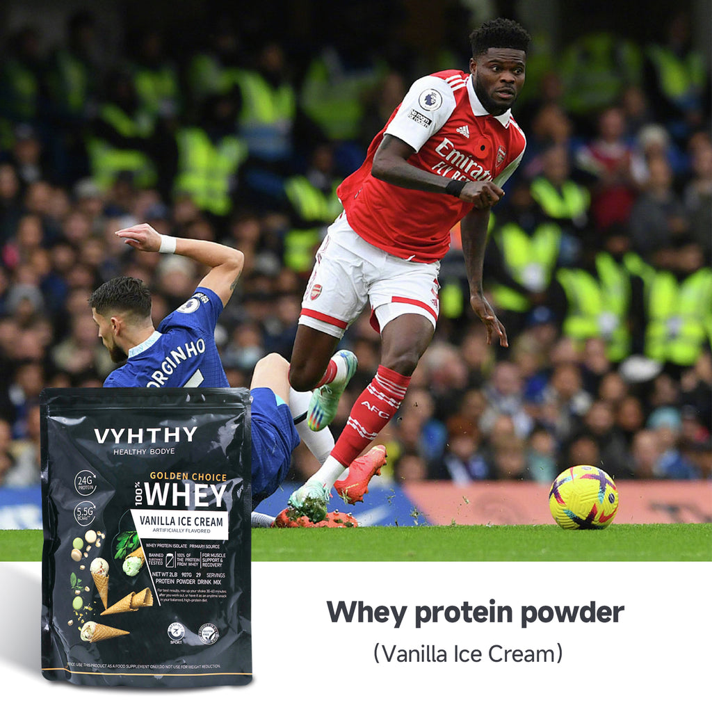 VYHTHY Titan Power 100% Whey Protein Powder - Vanilla Cream - 2lb