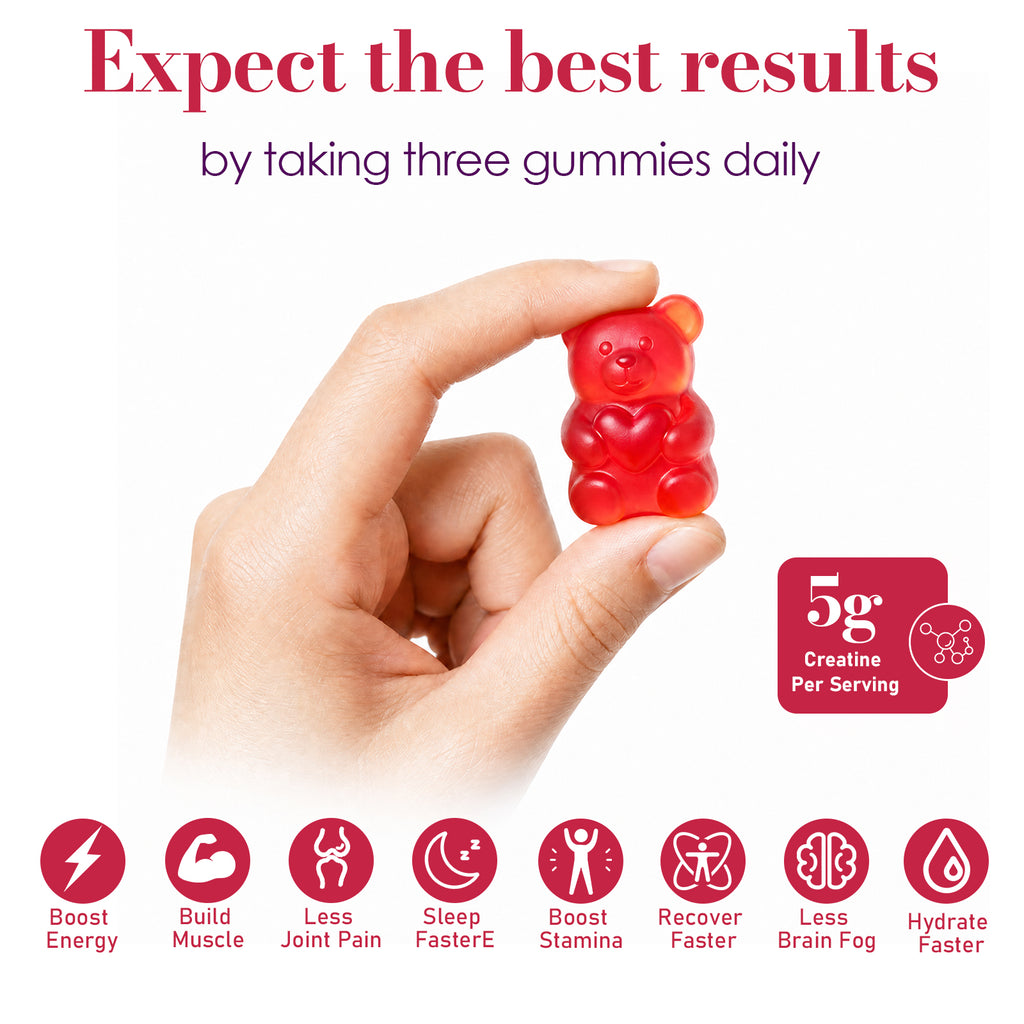 Vyhthy CurveBoost Creatine Monohydrate Gummies - 60 Gummies