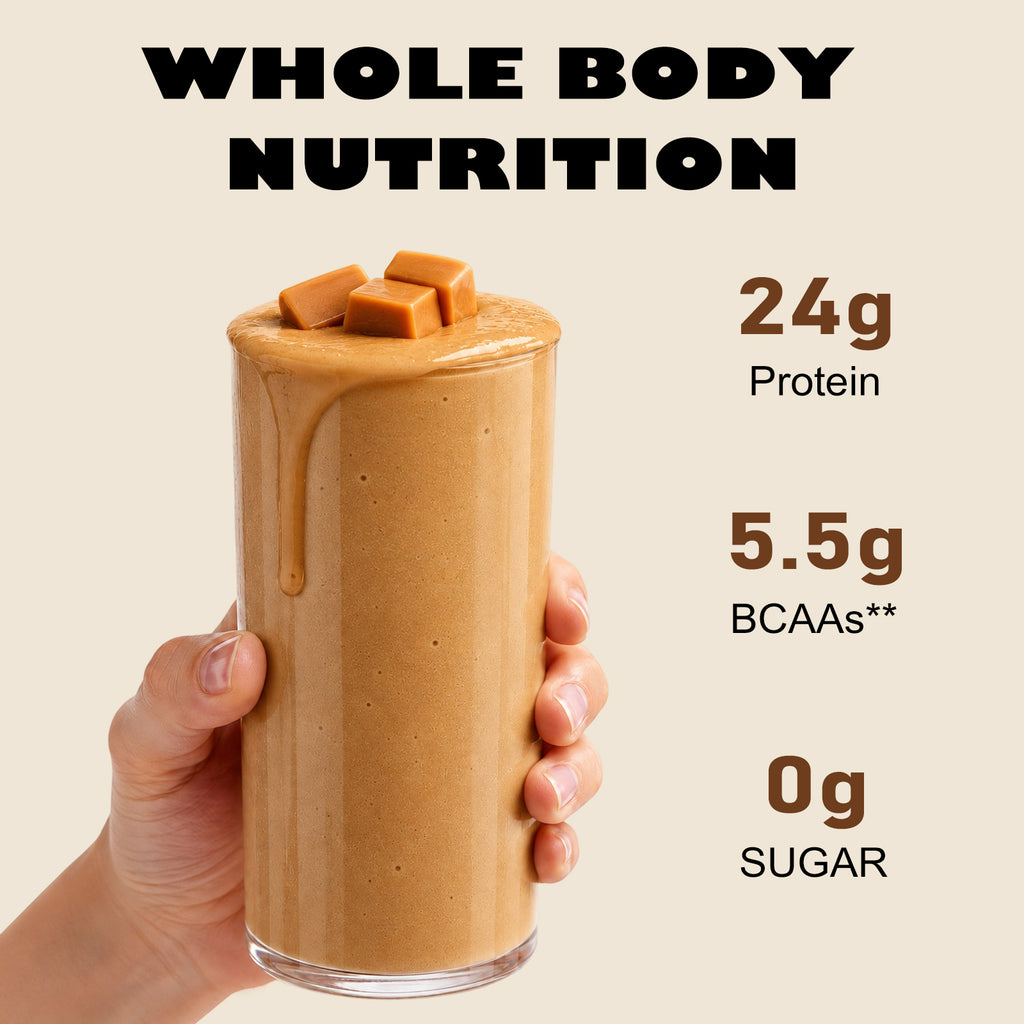 VYHTHY Caramel Coffee Whey Protein Powder Single Serve Packets, 24g Protein & 5.5g BCAAs Per Packet, Zero Added Sugar Portable Post-Workout Muscle Recovery Supplement, 14 Individual Packets Per Bag