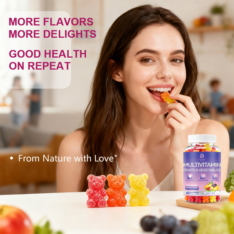VYHTHY Nature’s Fruits & Veggies Supplement, 60 Veggie Capsules – 80 Whole Food Superfoods for Daily Balance – 40 Fruits with 40 Vegetables and Greens – Non-GMO, Gluten Free